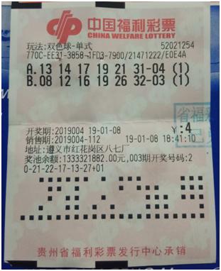 2019年双色球第4期开奖结果回顾与查询指南,双色球2019122期开奖结果查询