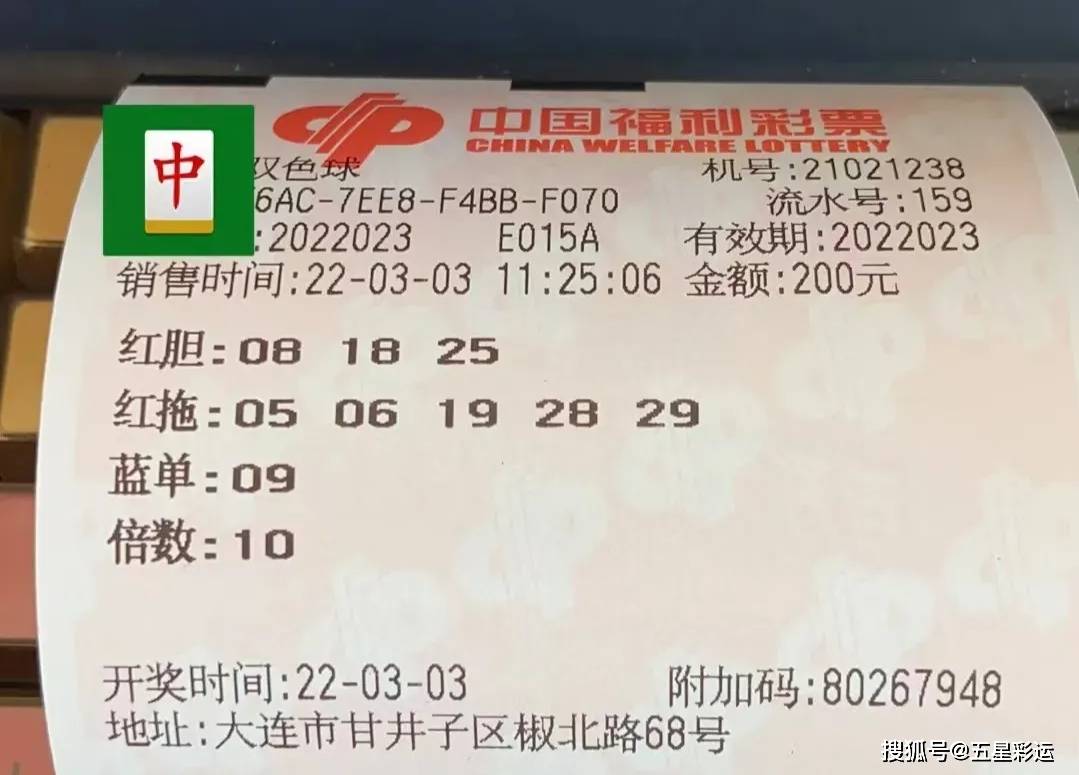 双色球晒票